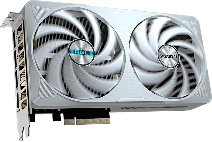 Відеокарта Gigabyte PCI-Ex GeForce RTX 5060 Ti EAGLE OC ICE 16G 16GB GDDR7 (128bit) (2617/28000) (HDMI, 3 x DisplayPort) (GV-N506TEAGLEOC ICE-16GD) - зображення 2