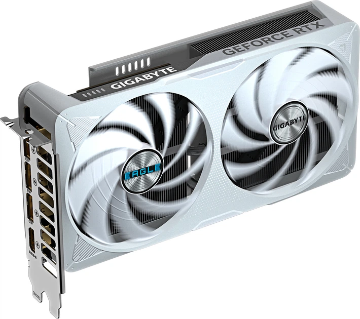 Відеокарта Gigabyte PCI-Ex GeForce RTX 5060 Ti EAGLE OC ICE 16G 16GB GDDR7 (128bit) (2617/28000) (HDMI, 3 x DisplayPort) (GV-N506TEAGLEOC ICE-16GD) - зображення 4