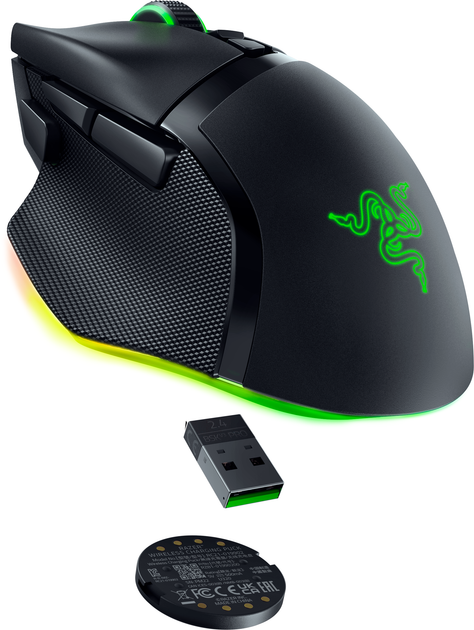 Mysz Razer Basilisk V3 Pro 35K Wireless/Bluetooth/USB Black (RZ01-05240100-R3G1) - obraz 6