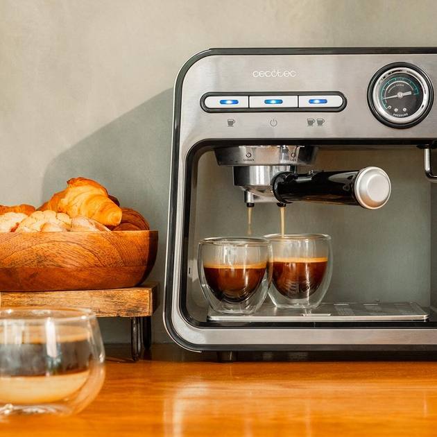 Ekspres do kawy kolbowy Cecotec Power Espresso 20 Square Pro - obraz 9