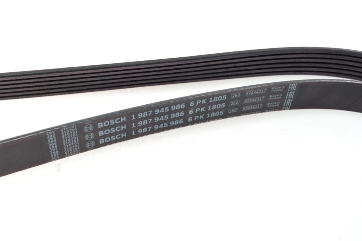 Ремінь генератора Opel Vectra 2.0/2.2 DTI 96-/ Nissan X-Trail/ Renault Koleos 2.5 07- 6PK1805 - 1 987 945 986 BOSCH - зображення 2