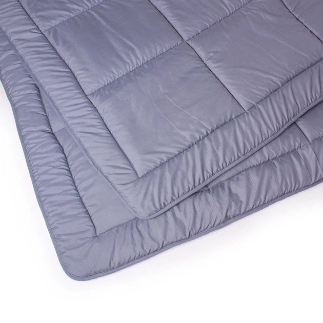 Набор антиаллергенный MirSon с Тенсель Супер Теплый №9041 Eco Light Gray (одеяло 200x220 см + подушки 50х70 средние) (2200005995945) - изображение 5