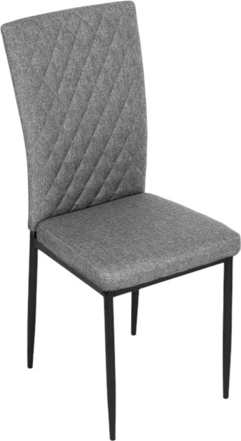 Zestaw krzeseł do kuchni i salonu ModernHome by Multistore KJC266-1 4 szt Grey (5905817002993) - obraz 5