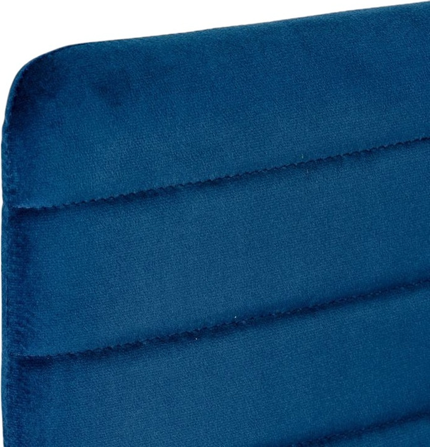 Zestaw krzeseł do kuchni i salonu ModernHome by Multistore VELVET 4 szt Blue (5904224306717) - obraz 6