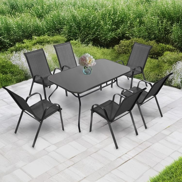 Stół ogrodowy ModernHome by Multistore H-046 (5904265080461) - obraz 9