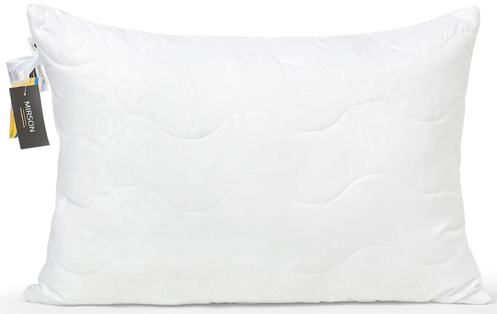 Набір антиалергенних подушок MirSon на блискавці EcoSilk №1701 Eco Light White 2 шт. (2200003966459) - зображення 3