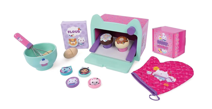 Zestaw zabawkowy Gabby's Dollhouse do pieczenia Cakey Cat’S (204-700000) (5055069723846) - obraz 4
