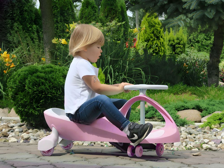 Толокар EcoToys YM-SW-1 LED Pink (5905817003013) - зображення 11