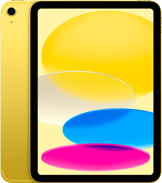 Tablet Apple iPad 11" 2025 Wi-Fi + Cellular 128GB Yellow (MD7H4) - obraz 1