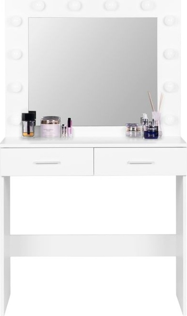 Туалетний столик ModernHome by Multistore CHDT03 LED White (5905817001668) - зображення 7