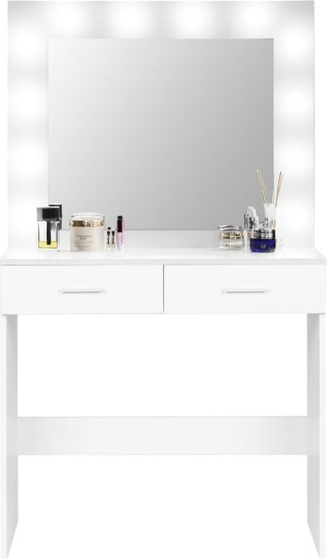 Туалетний столик ModernHome by Multistore CHDT03 LED White (5905817001668) - зображення 9