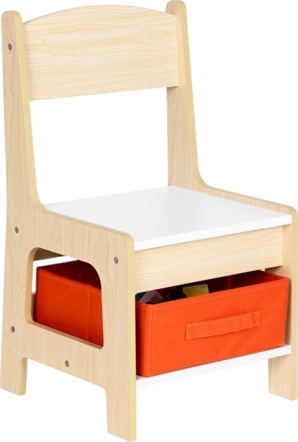Zestaw dziecięcy EcoToys stół z 2 krzesełkami i blatem do rysowania kredą (ZKC-1C) (5905817006755) - obraz 8