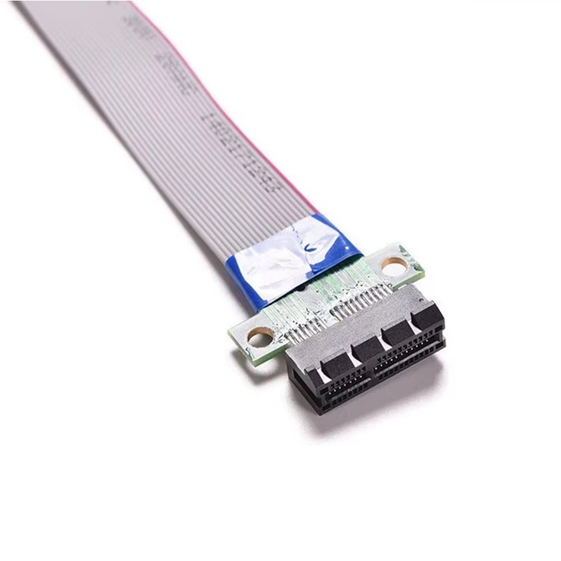 Шлейф PCIe Express 1X на 1X Digital райзер, удлинитель 20 см (0904-007-00) - Фото 2 Шлейф PCIe Express 1X на 1X Digital райзер, удлинитель 20 см (0904-007-00) - изображение 2