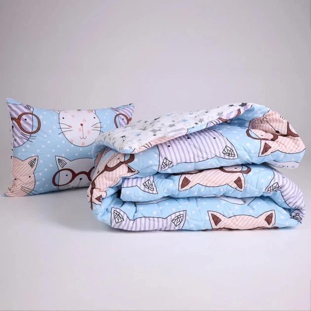 Одеяло MirSon Демисезонное Полуторное 140x205 см Хлопок №2827 Color Fun Line Whales (2200006700593) - Фото 4 Одеяло MirSon Демисезонное Полуторное 140x205 см Хлопок №2827 Color Fun Line Whales (2200006700593) - изображение 4