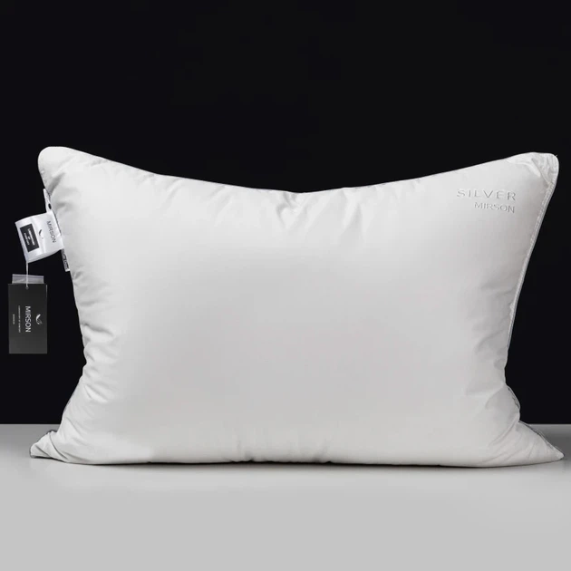 Подушка MirSon №1022 Silver Cloud шерстяная средняя 40x60 см (2200010363401) - Фото 3 Подушка MirSon №1022 Silver Cloud шерстяная средняя 40x60 см (2200010363401) - изображение 3