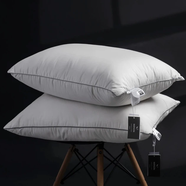 Подушка MirSon №1022 Silver Cloud шерстяная средняя 40x60 см (2200010363401) - Фото 9 Подушка MirSon №1022 Silver Cloud шерстяная средняя 40x60 см (2200010363401) - изображение 9