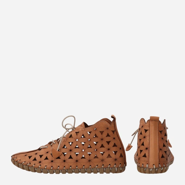 Жіночі туфлі зі шкіри Venezia A002LEBROSP118 39 (6UK) 25 см Коричневі (5906140778616) - зображення 3