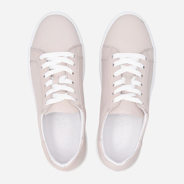 Жіночі кеди низькі Venezia A004LEBEOSP118 37 (4UK) 24 см Бежеві (5906140778777) - зображення 5