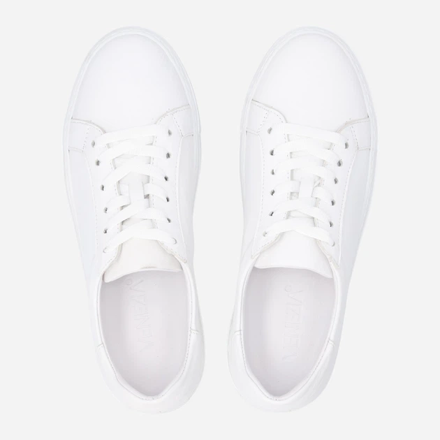 Жіночі кеди низькі Venezia A004LEWHOSP118 36 (3UK) 23.5 см Білі (5906140778821) - зображення 5