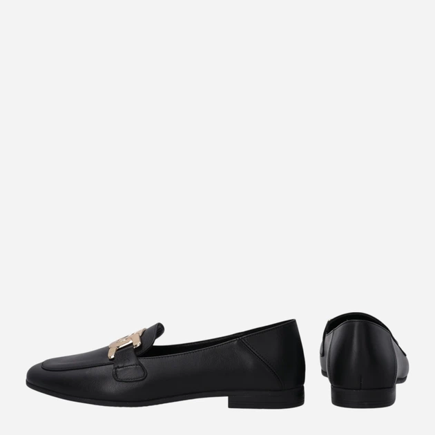 Жіночі сліпери зі шкіри Venezia A054LEBLOBM028 38 (5UK) 24.4 см Чорні (5906140856574) - зображення 3