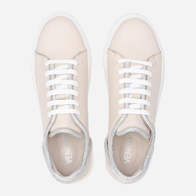 Жіночі снікери Venezia A062LEBEOSP028 37 (4UK) 24 см Бежеві (5906140816028) - зображення 5