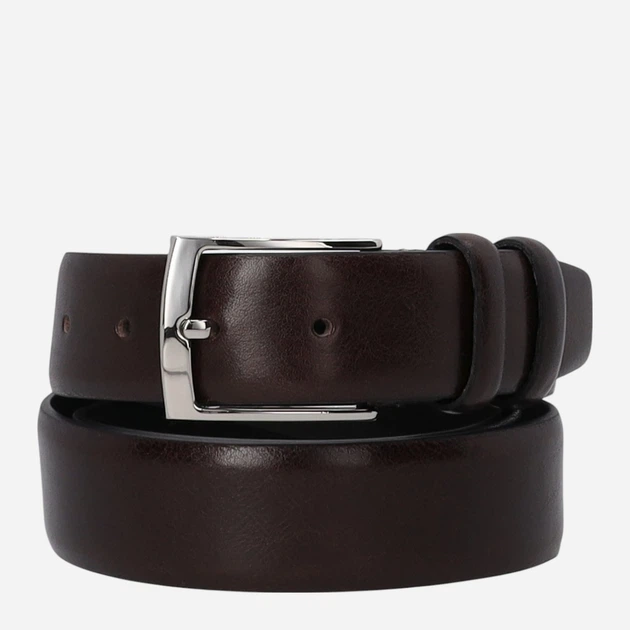 Ремінь чоловічий шкіряний Venezia B008LEBRPAS149 115 см Коричневий (5906140766194) - зображення 3
