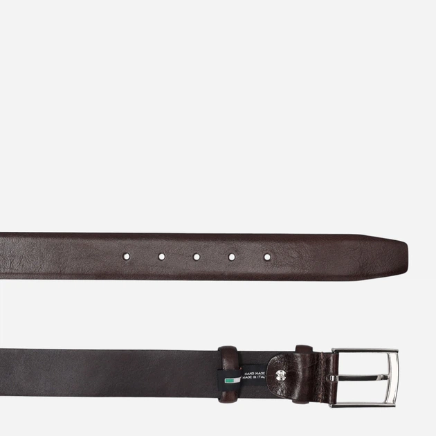 Ремінь чоловічий шкіряний Venezia B008LEBRPAS149 105 см Коричневий (5906140766187) - зображення 4