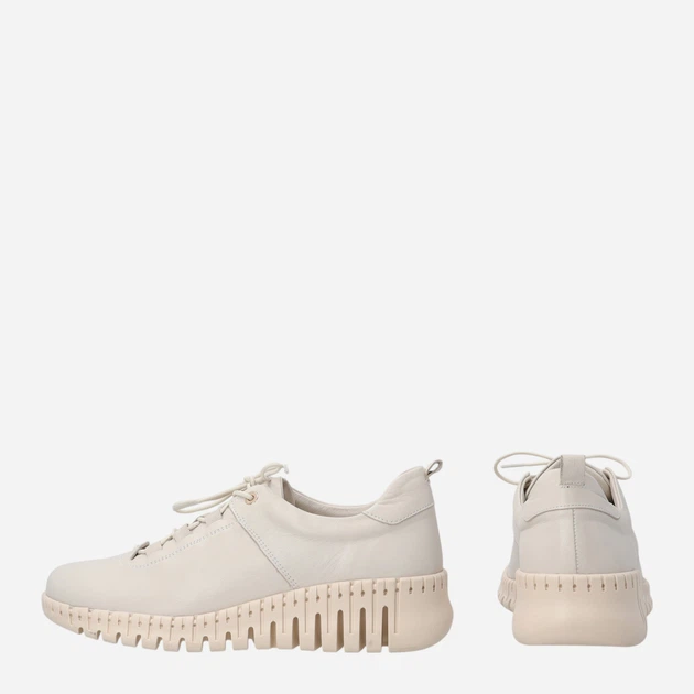 Жіночі туфлі зі шкіри Venezia B069LEWHOSP043 38 (5UK) 24.4 см Бежеві (5906140793114) - зображення 3