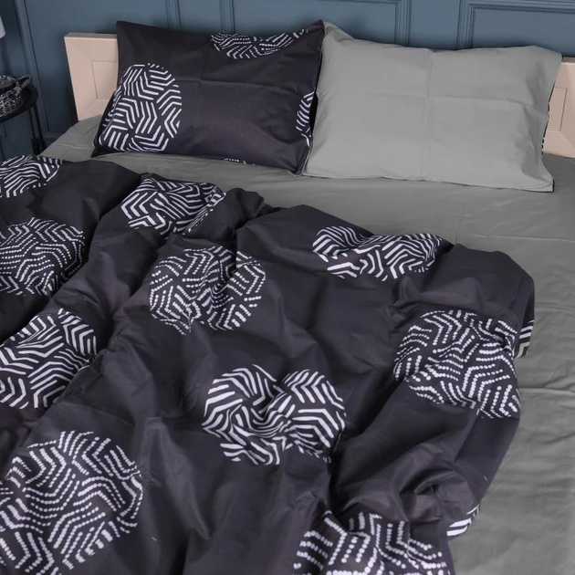 Підковдра MirSon King Size 220x240 см 22-1379 Geometric Circles сатин від Rozetka на платформі USKIDKA Акція на Підковдра MirSon King Size 220x240 см 22-1379 Geometric Circles сатин від Rozetka