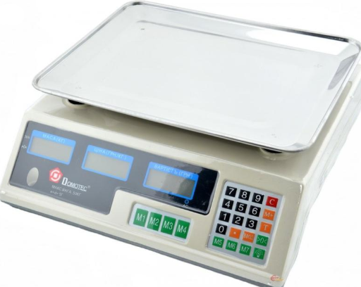 Ваги електронні з дисплеєм ACS 50kg/5g MS 228 Domotec 6V для торгівлі Для дому, Для готелів, Для громадського харчування, Для бару, Для ресторану - Фото 6 Ваги електронні з дисплеєм ACS 50kg/5g MS 228 Domotec 6V для торгівлі Для дому, Для готелів, Для громадського харчування, Для бару, Для ресторану - зображення 6