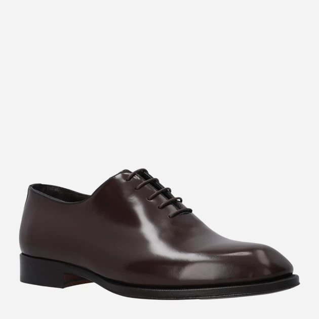 Oxfordy męskie skórzane Venezia D019LETDMEA023 43 Czarne (5906140875292) - obraz 3