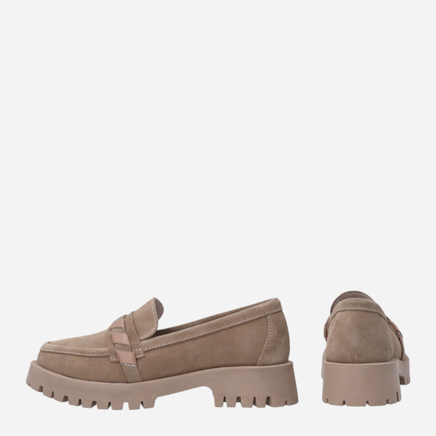 Loafersy damskie zamszowe Venezia D054SUTAOBM048 39 (6UK) 25 cm Brązowe (5906140842775) - obraz 2