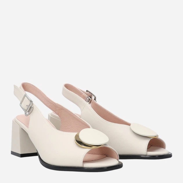 Жіночі босоніжки Venezia G067LEBEOBS006 37 (4UK) 24 см Бежеві (5906140682548) - зображення 4