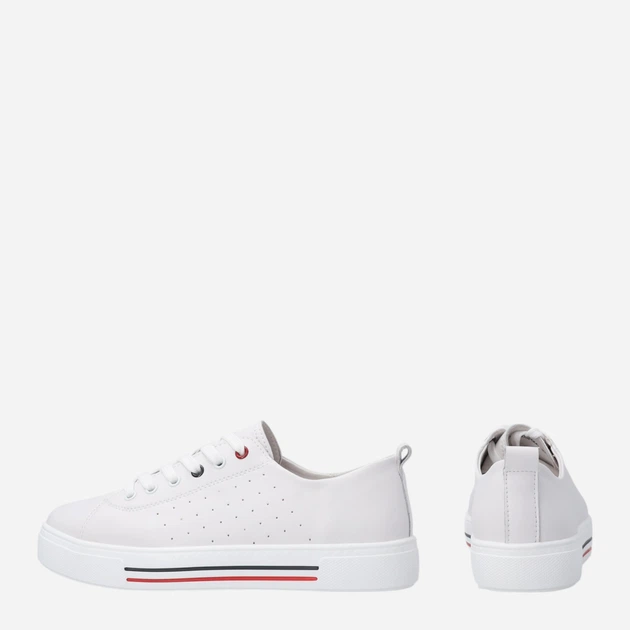 Жіночі кеди низькі Venezia G081LEWHOSP006 41 (8UK) 26.5 см Білі (5906140683781) - зображення 3