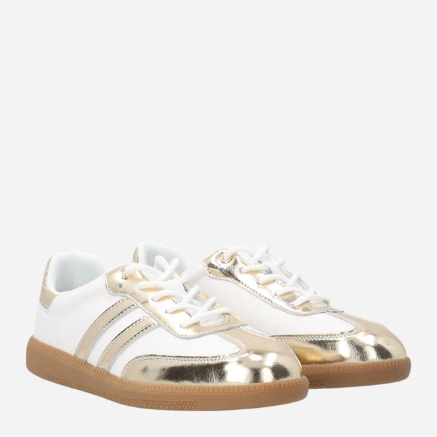 Жіночі кеди низькі Venezia G125LEWOOSP006 41 (8UK) 26.5 см Білі (5906140688045) - зображення 4