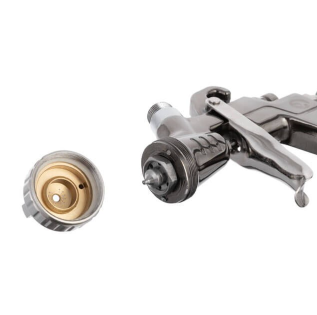 Краскопульт пневматический LVLP Intertool 600 мл x 1.3 мм ВБ Storm (PT-0138) - изображение 3