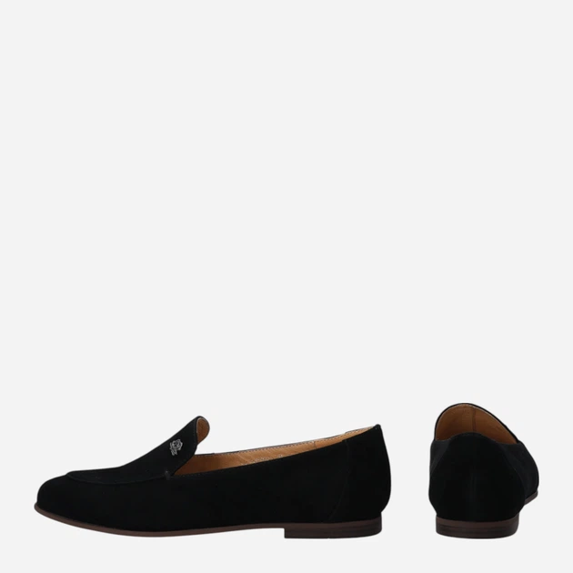 Жіночі сліпери зі шкіри Venezia L001SUBLOBM141 40 (7UK) 26 см Чорні (5906140721032) - зображення 3