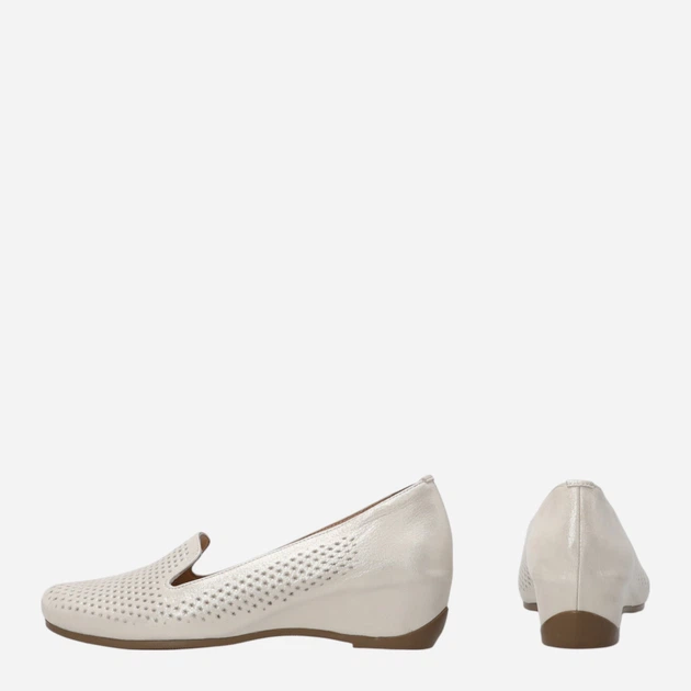 Жіночі сліпери зі шкіри Venezia L111LEGOOBM034 37 (4UK) 24 см Білі (5906140844946) - зображення 3