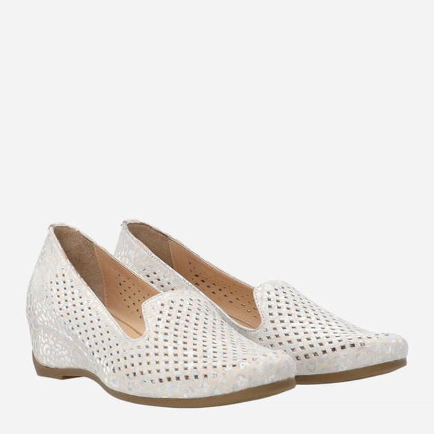 Lordsy damskie skórzane Venezia L112SUSBOBM034 38 (5UK) 24.4 cm Białe (5906140845073) - obraz 4