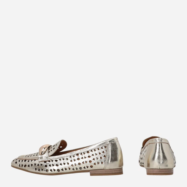 Жіночі сліпери зі шкіри Venezia L114LEGOOBM034 38 (5UK) 24.4 см Золотисті (5906140845196) - зображення 3