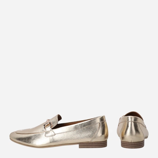 Lordsy damskie skórzane Venezia M004LEGOOBM140 36 (3UK) 23.5 cm Złote (5906140860540) - obraz 3