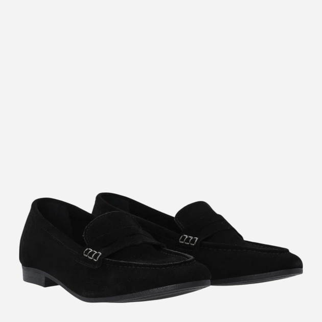 Жіночі сліпери зі шкіри Venezia N006SUBLOBM125 36 (3UK) 23.5 см Чорні (5906140857397) - зображення 4