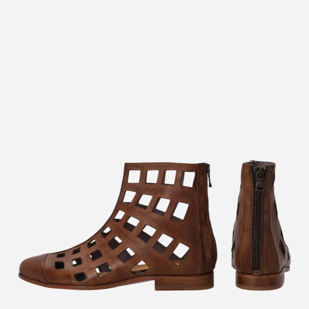 Жіночі туфлі зі шкіри Venezia P019LEBROBB022 38 (5UK) 24.4 см Коричневі (5906140798034) - зображення 3