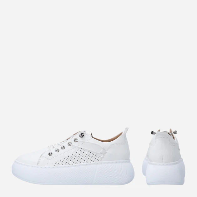 Жіночі кеди низькі Venezia R095LEWHOSP047 40 (7UK) 26 см Білі (5906140824276) - зображення 3