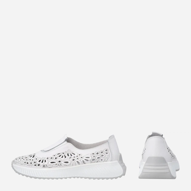 Жіночі туфлі зі шкіри Venezia S056LEWHOSP007 39 (6UK) 25 см Білі (5906140642153) - зображення 3