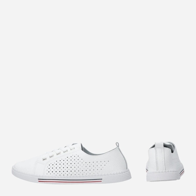 Жіночі кеди низькі Venezia S058LEWHOSP007 36 (3UK) 23.5 см Білі (5906140642375) - зображення 3