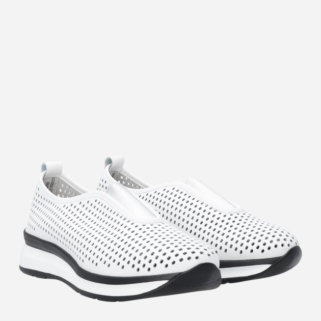 Жіночі сліпони Venezia S090LEWHOSP007 38 (5UK) 24.4 см Білі (5906140644720) - зображення 4