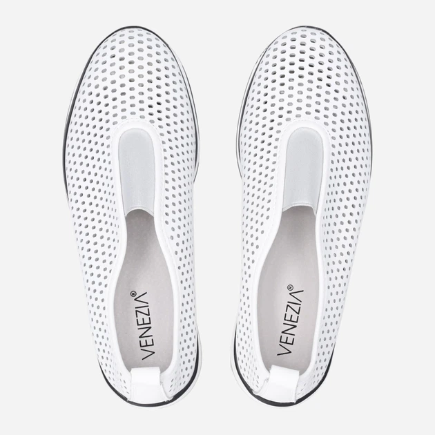 Жіночі сліпони Venezia S090LEWHOSP007 40 (7UK) 26 см Білі (5906140644744) - зображення 5