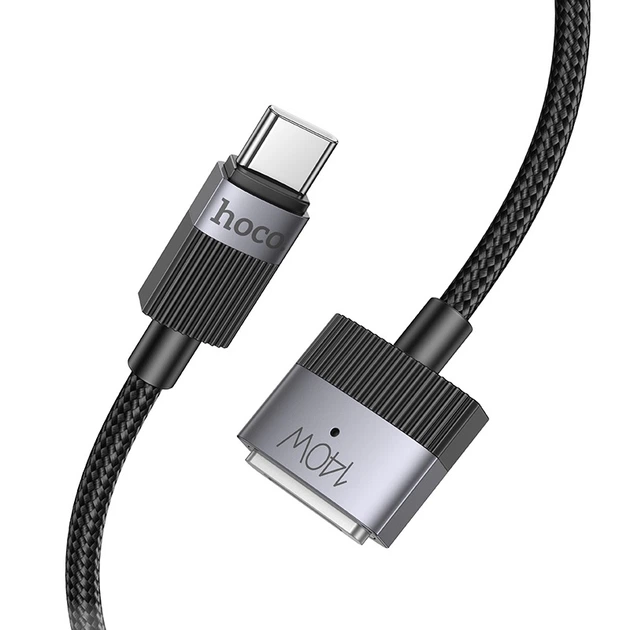 Кабель HOCO U141 Magnetic charging cable Type-C to Mag3 Black (6942007642088) - зображення 4