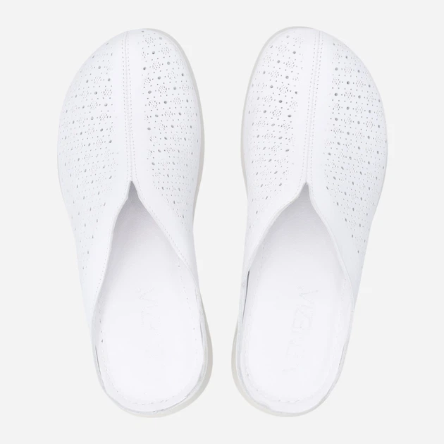 Жіночі сабо Venezia T007LEWHOBK153 36 (3UK) 23.5 см Білі (5906140773321) - зображення 5